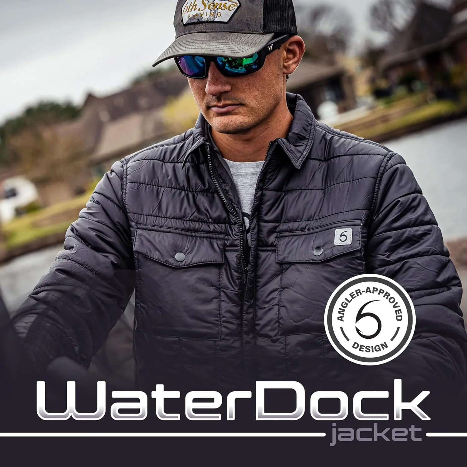 6th Sense WaterDock Jacket  Lightweight Wind-Resistant Synthetic Down Jacket