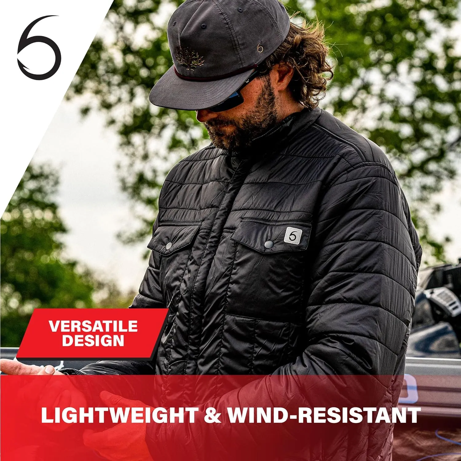 6th Sense WaterDock Jacket  Lightweight Wind-Resistant Synthetic Down Jacket