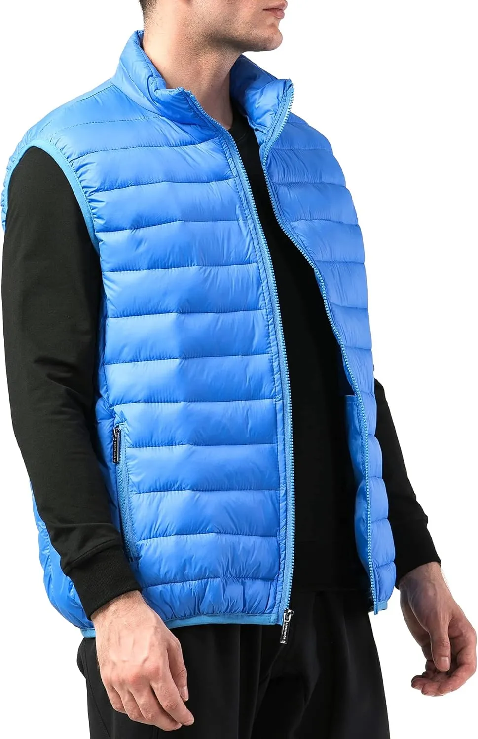 Alpine Swiss Clark Mens Lightweight Down Alternative Vest Jacket