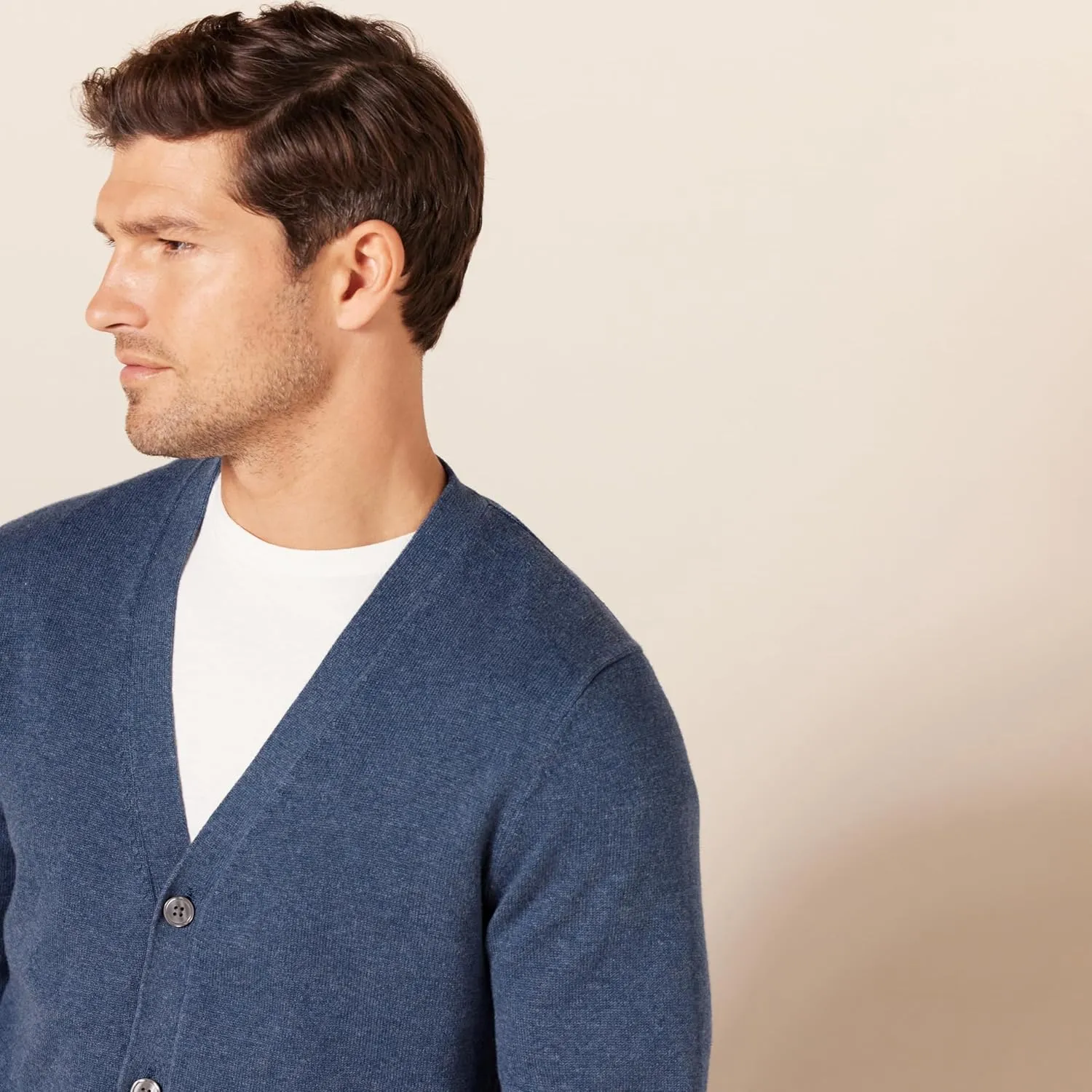 Amazon Essentials Men's Cotton Cardigan Sweater