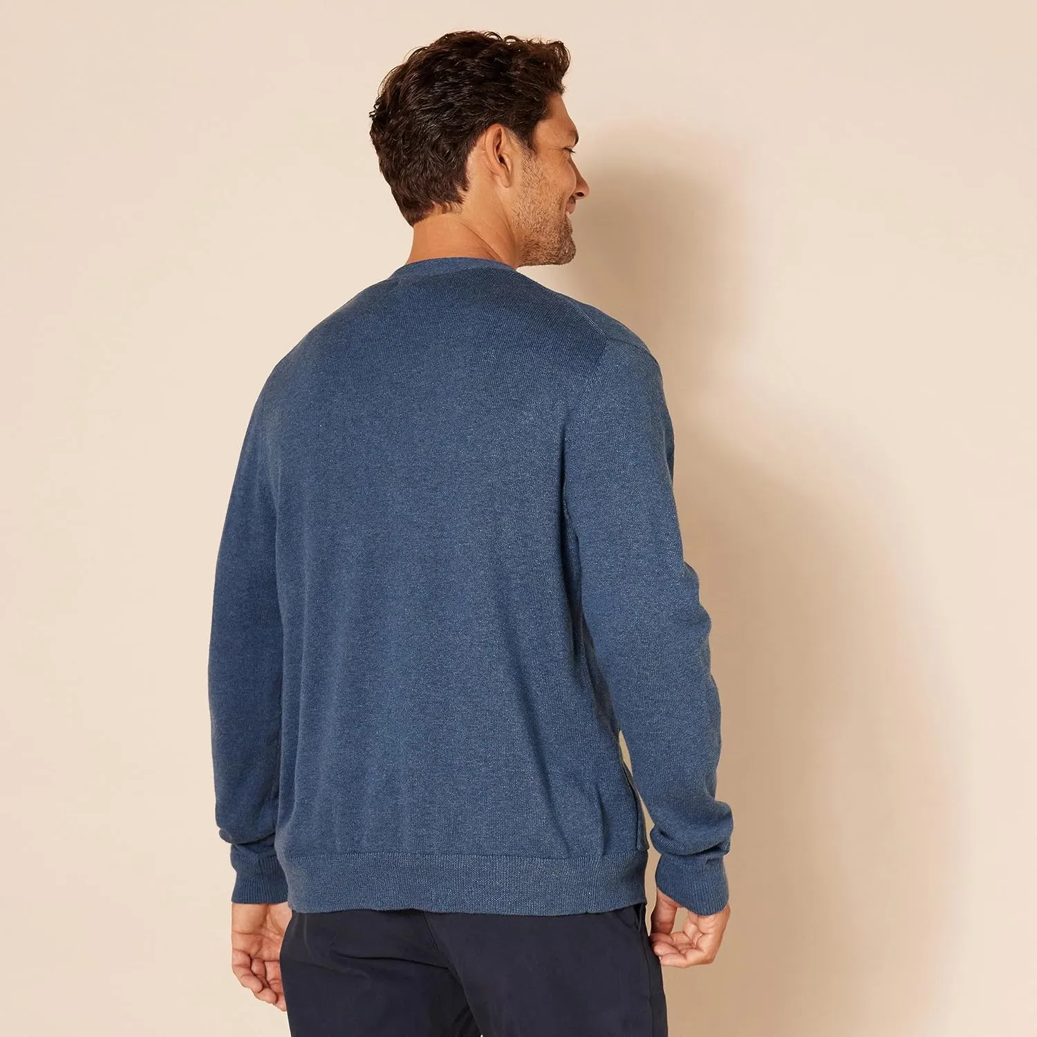 Amazon Essentials Men's Cotton Cardigan Sweater