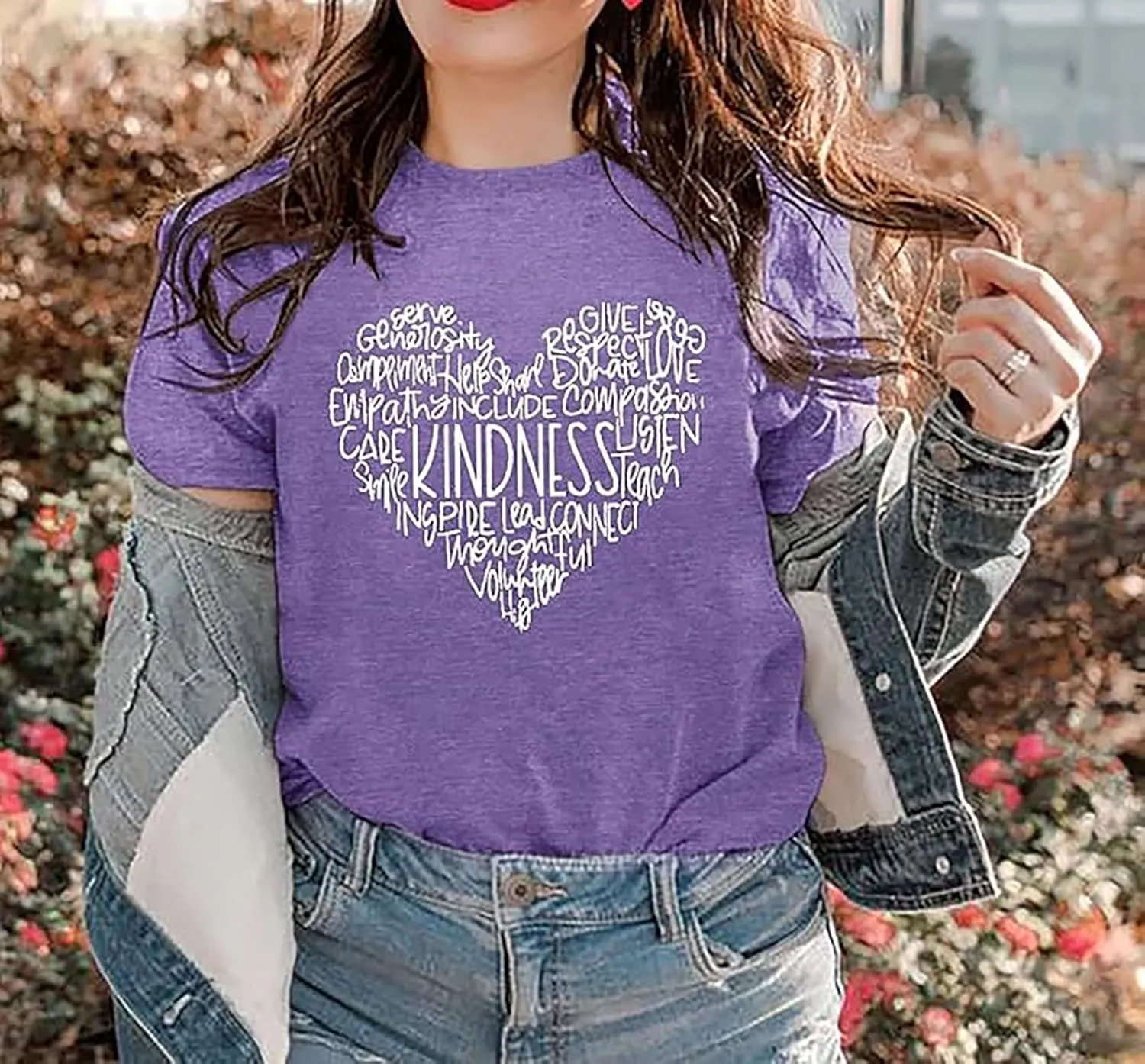 Be Kind Tie Dye T-Shirt for Women Inspirational Graphic Tee Letter Print Casual Short Sleeve Tops