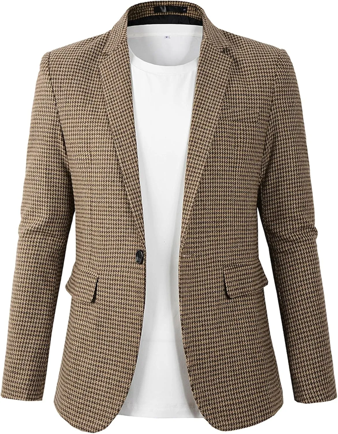 Beninos Men's Casual Blazer Suit Jackets Lightweight Sports Coats One Button
