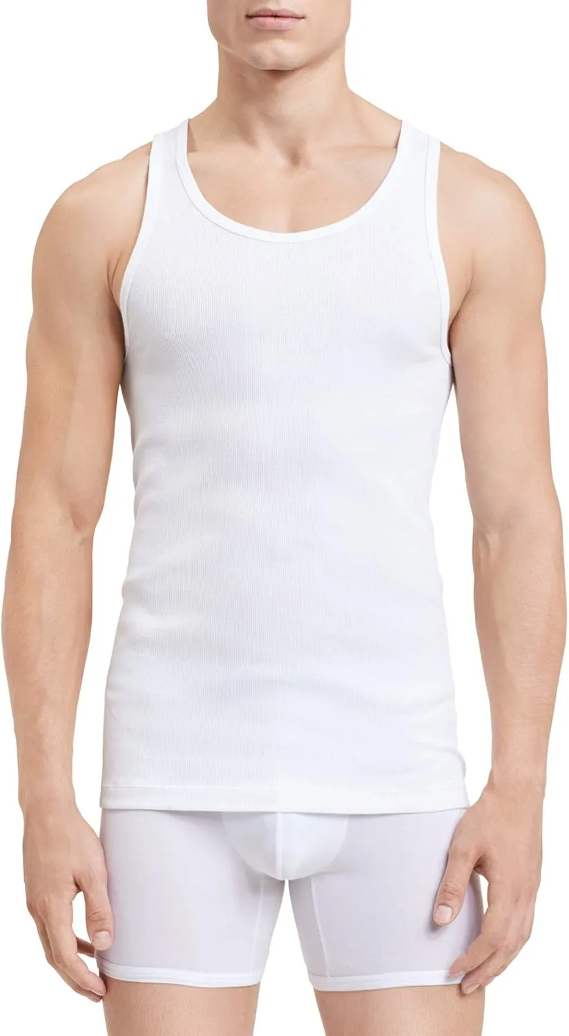 Calvin Klein Men's Cotton Classics 5-Pack Tanks