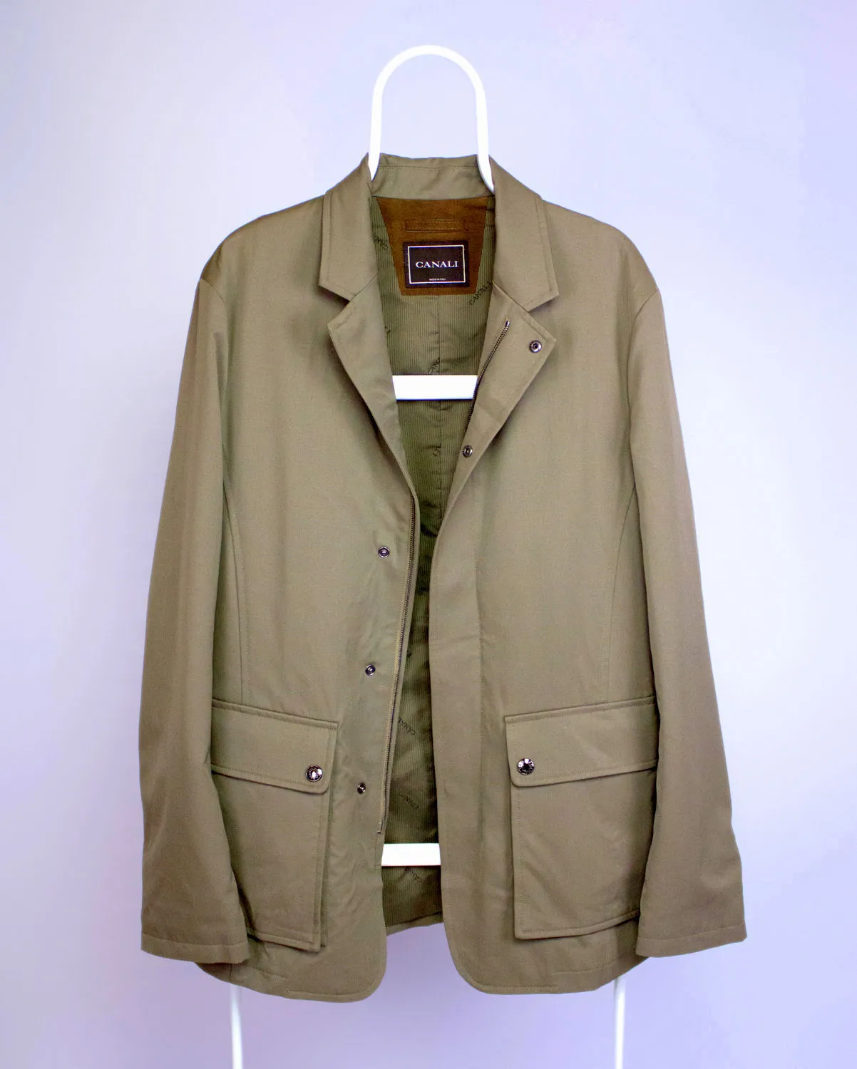 CANALI x LORO PIANA Storm System 100% Wool Jacket SIZE US 40R