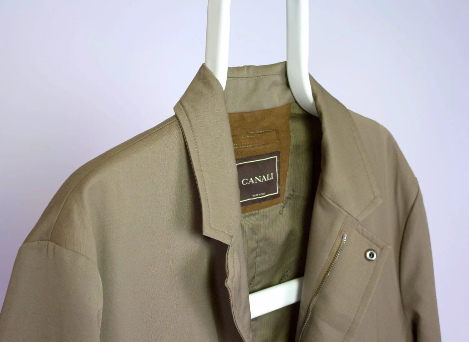 CANALI x LORO PIANA Storm System 100% Wool Jacket SIZE US 40R