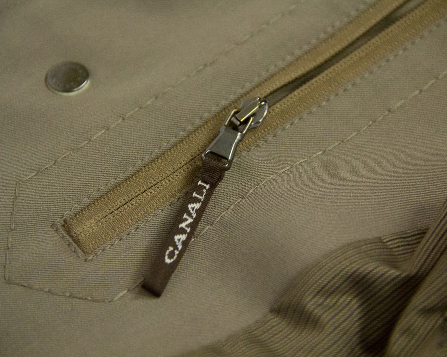 CANALI x LORO PIANA Storm System 100% Wool Jacket SIZE US 40R
