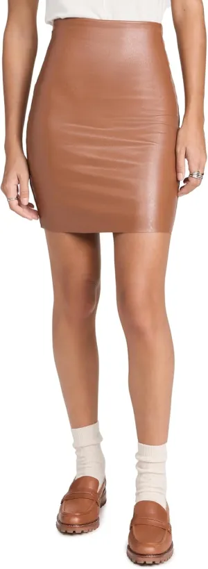 commando Women's Faux Leather Mini Skirt
