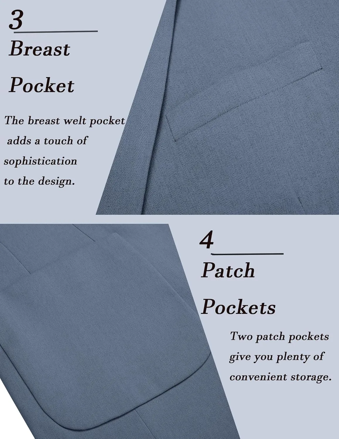 COOFANDY Men's Casual Knit Blazer Suit Jacket Lightweight Sport Coats Two Button