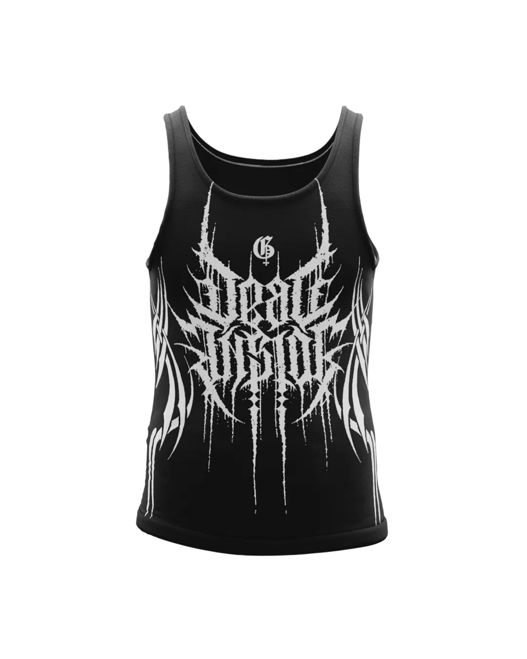 Death Black Compression Tank Top