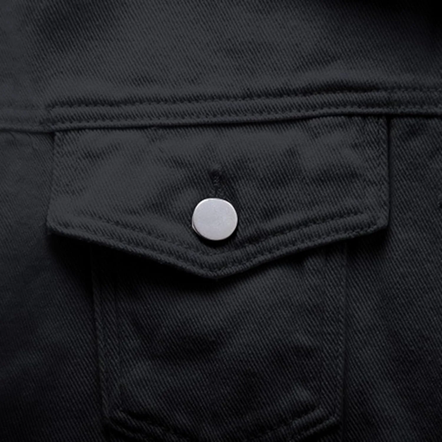 Denim Shacket for Women 2024 Fashion Casual Button Down Denim Coat with Pockets Loose Fit Fall Denim Jacket