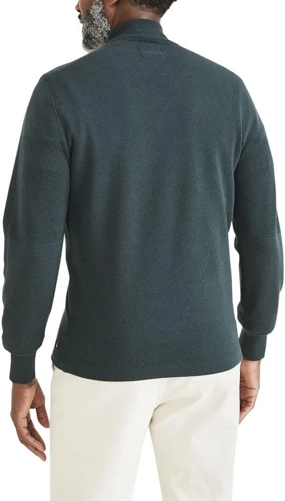 Dockers Men's Regular Fit Long Sleeve Quarter Zip Sweater