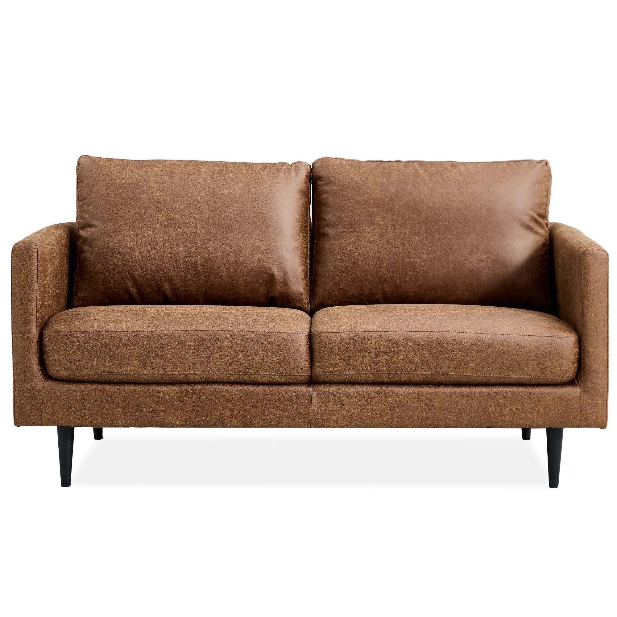 Durable Saddle Fabric Sofa Set w/ Steel Frame - Athena 2 3