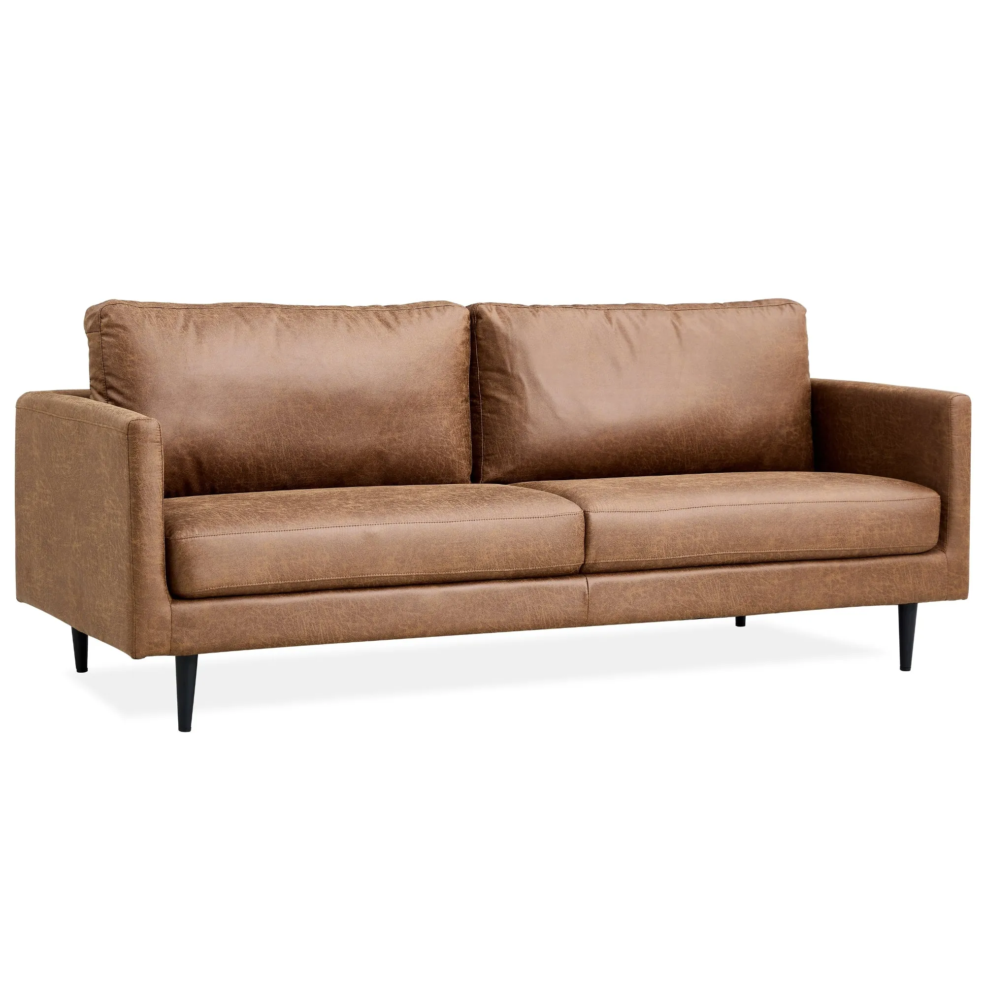 Durable Saddle Fabric Sofa Set w/ Steel Frame - Athena 2 3