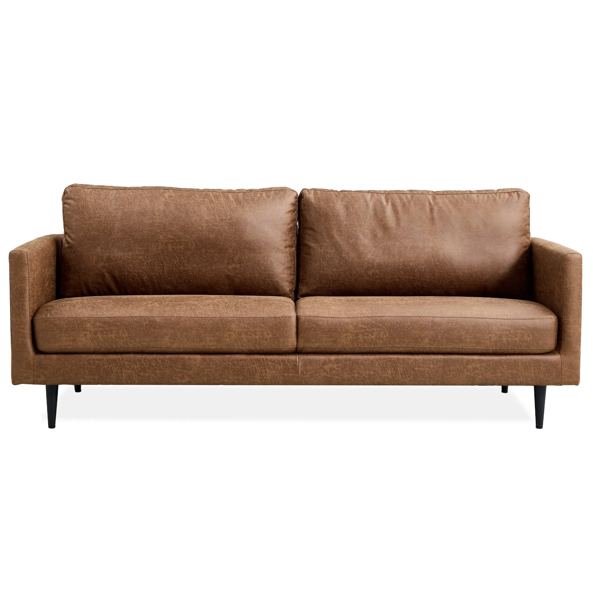 Durable Saddle Fabric Sofa Set w/ Steel Frame - Athena 2 3