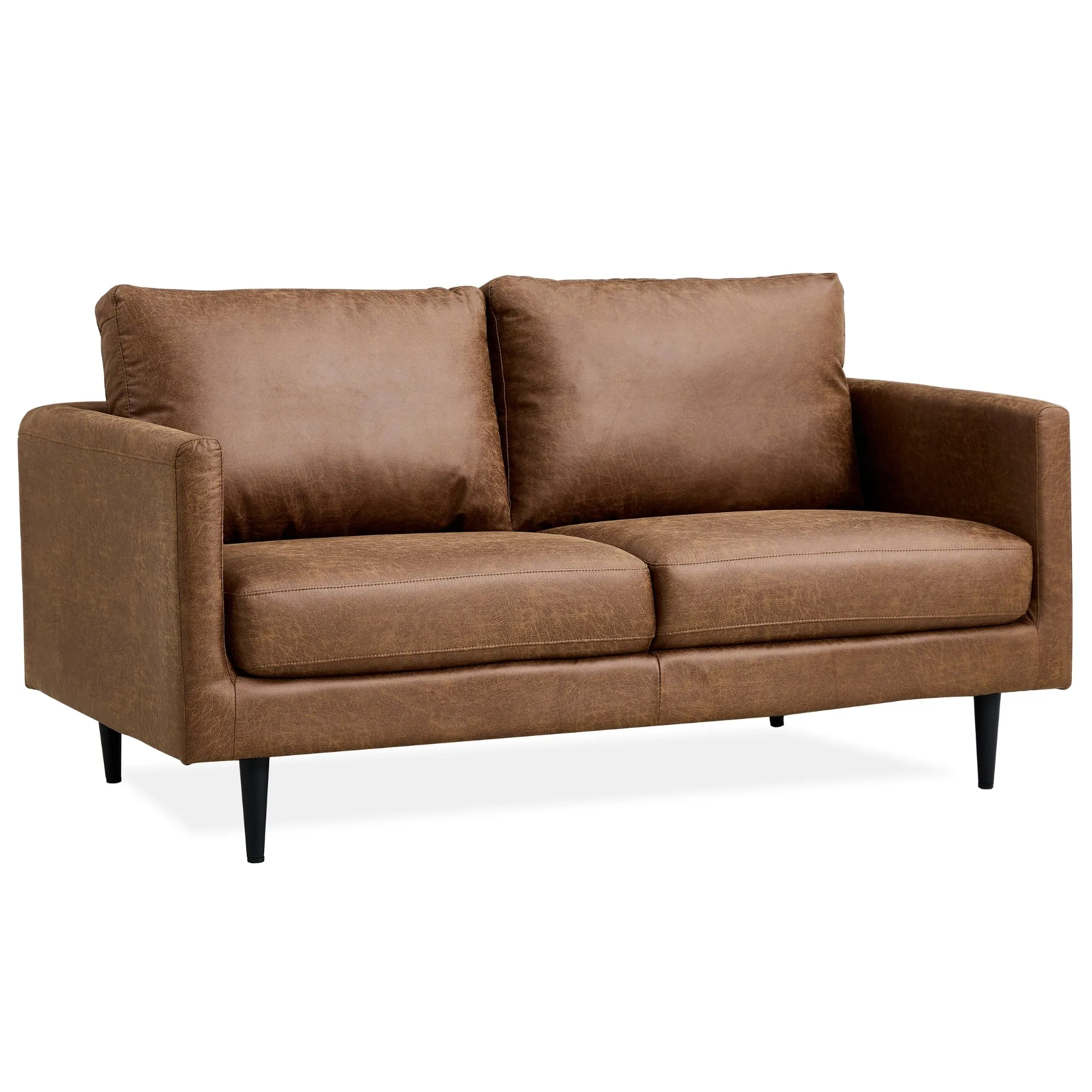 Durable Saddle Fabric Sofa Set w/ Steel Frame - Athena 2 3