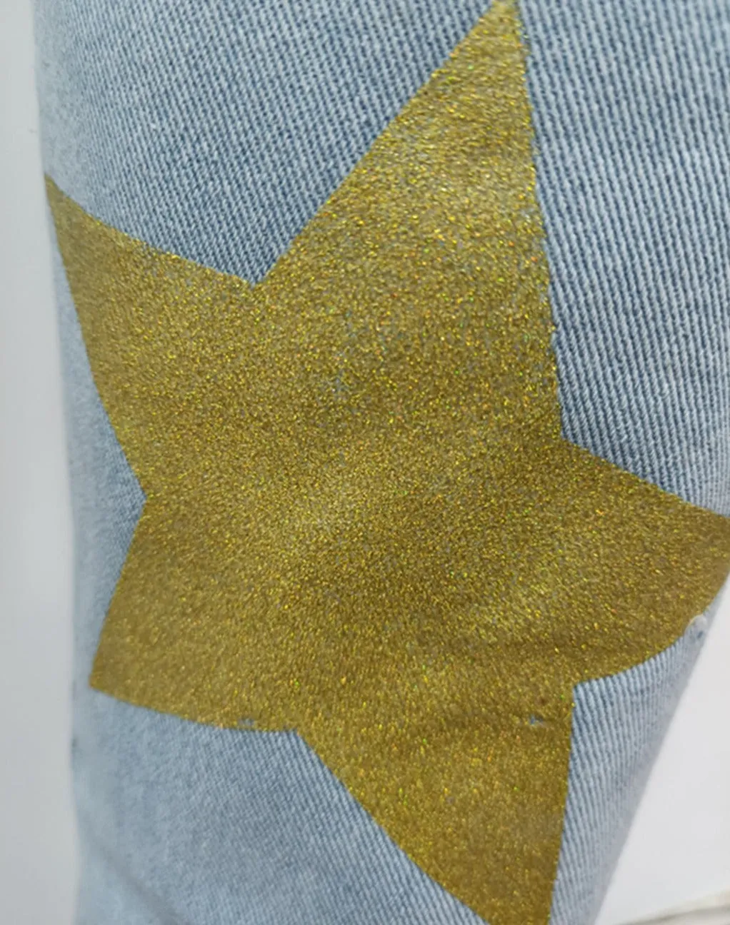 Fashion Graphic Star Straight leg  Denim Jeans