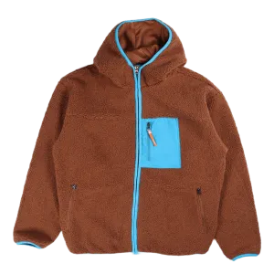 Fort Point Sherpa Jacket Dust Brown