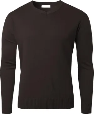 Hat and Beyond Mens Premium Knit Sweater Slim Fit Lightweight Pullover Long Sleeve Crewneck & V-Neck Sweatshirt