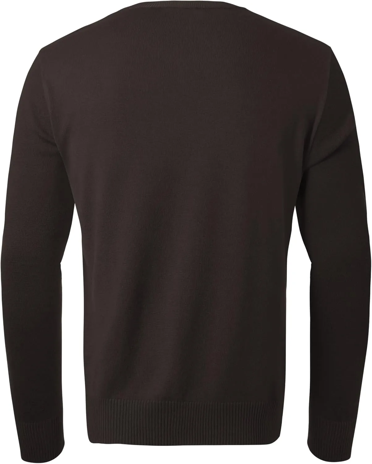 Hat and Beyond Mens Premium Knit Sweater Slim Fit Lightweight Pullover Long Sleeve Crewneck & V-Neck Sweatshirt