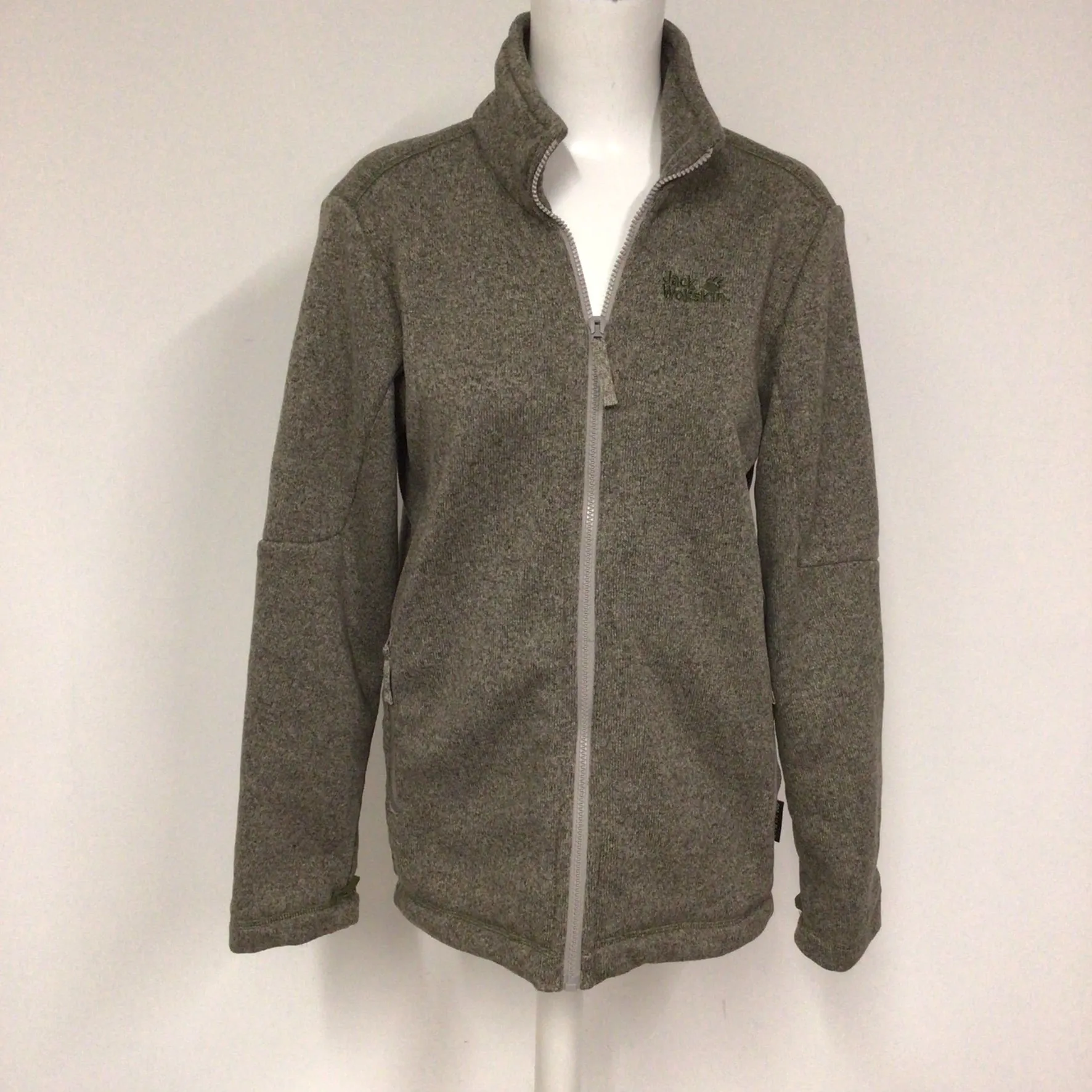 Jack Wolfskin Texapore Green 2in1 Fleece Parka Ski Jacket Size S