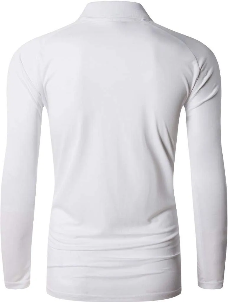 jeansian Men's Outdoor Sport Quick Dry Fit Polo T-Shirts Tee Shirt Tshirt Tops Golf Tennis Bowling LA287