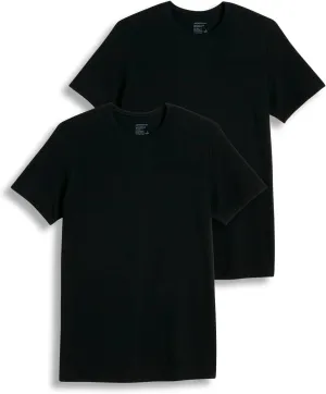 Jockey Men's Undershirt Slim Fit Cotton Stretch Crew Neck Undershirt - 2 Pack