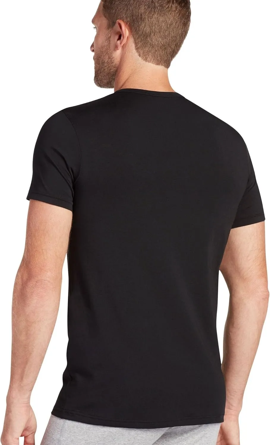 Jockey Men's Undershirt Slim Fit Cotton Stretch Crew Neck Undershirt - 2 Pack