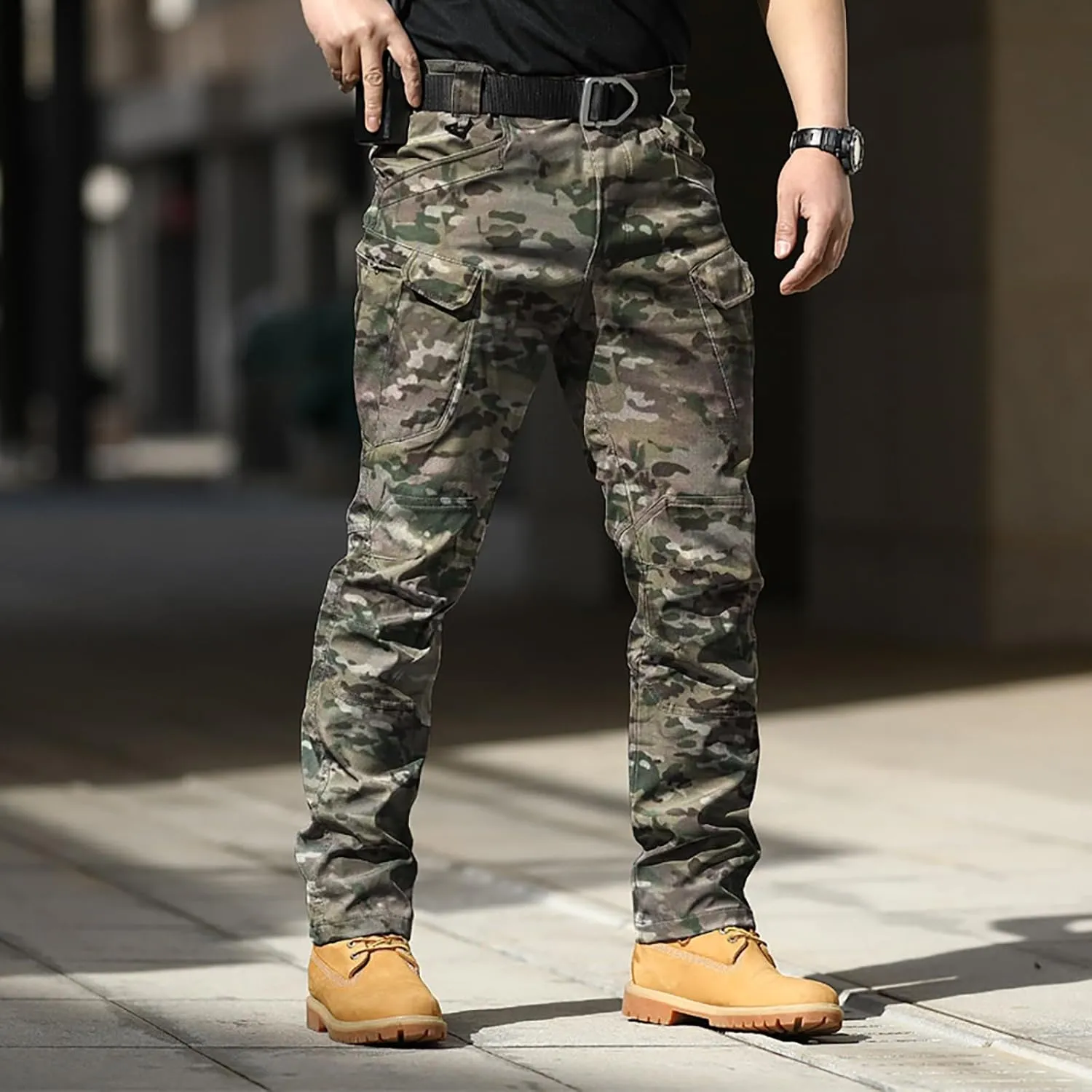 Jogger Activewear Pants Security Uniform Pants for Men Workout Sets for Gym Big Tall Casual Pant Breathable Pant