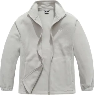 KAIDER Women's Plus Size Polar Fleece Jacket Lightweight Full Zip Soft Polar Classic Outdoor Recreation Jacket
