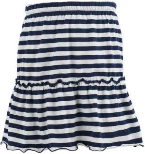 Kid Nation Girls Cotton Short Skirt Active Skirts with Shorts Casual Ruffles Skirt with Elastic Waist 4-12 Years