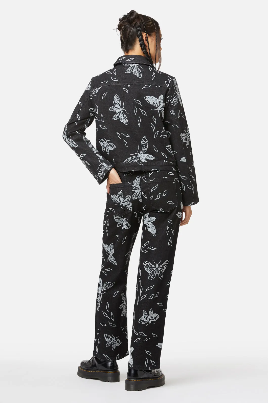 Larvae Flocked Jacket