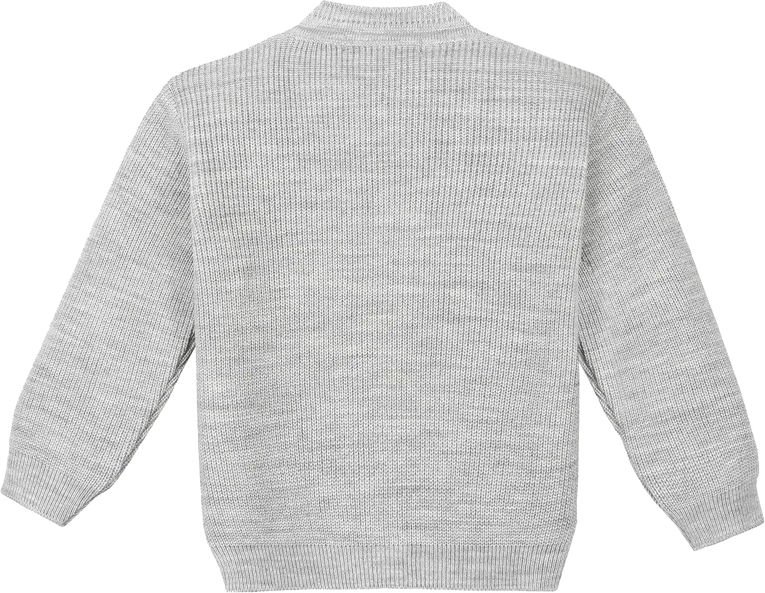 Lilax Little Boys Basic Long Sleeve V-Neck Classic Knit Cardigan Sweater