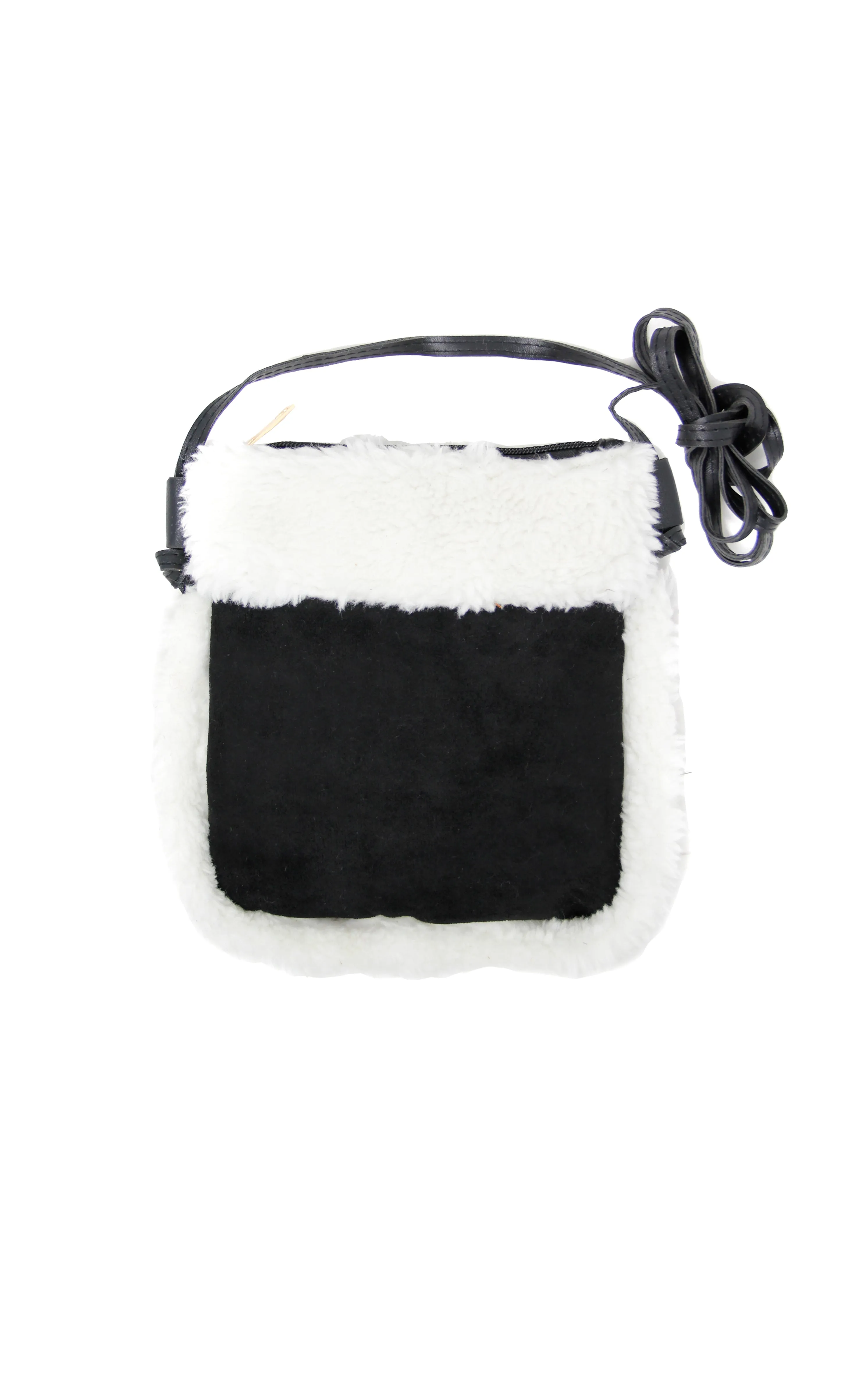 LOA250 Sherpa Fleece Crossbody Bag