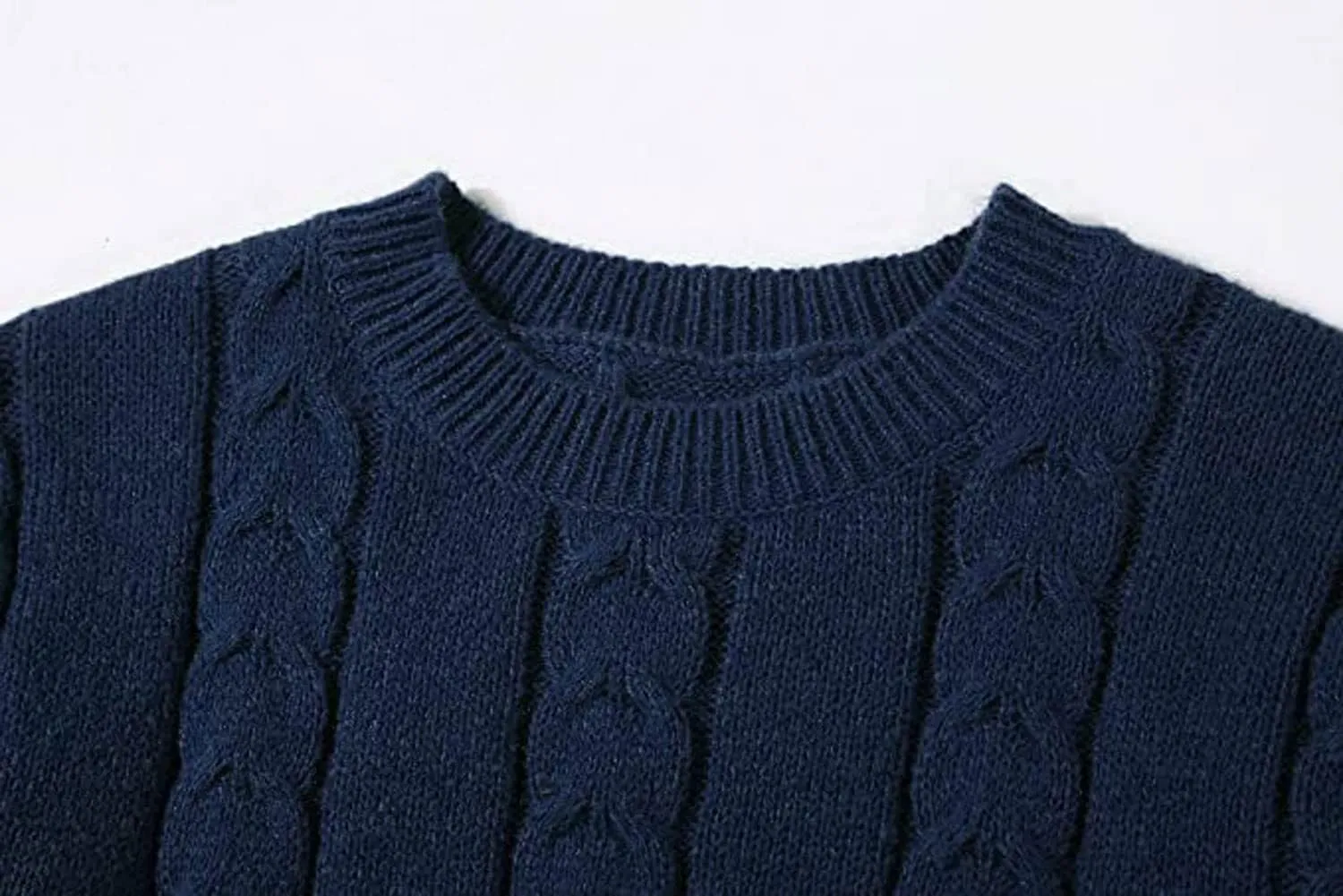 loveimgs Women's Trendy Chunky Cable Knit Long Skirt 2 Piece Outfit Sweater Sets