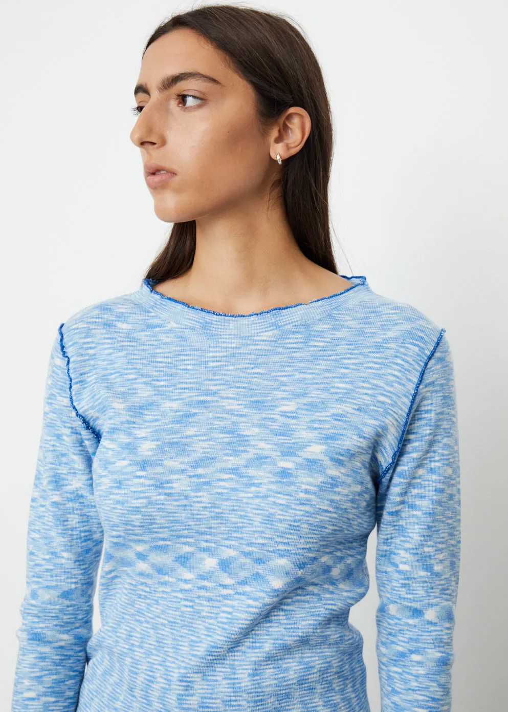 Lydia Space Dye Knit Top