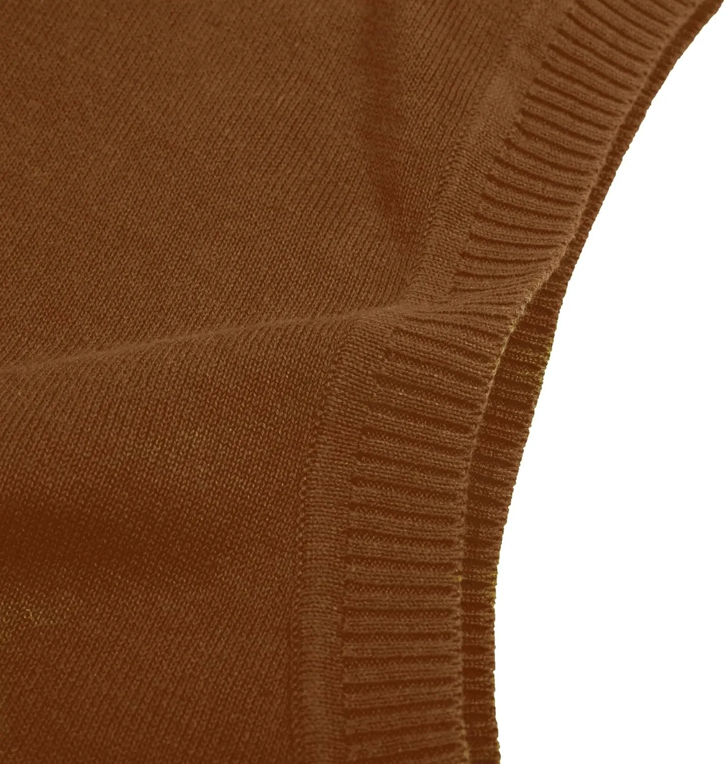 Men Oversized Sweater Vest: Plus Size Big Tall V Neck Cotton Pullover