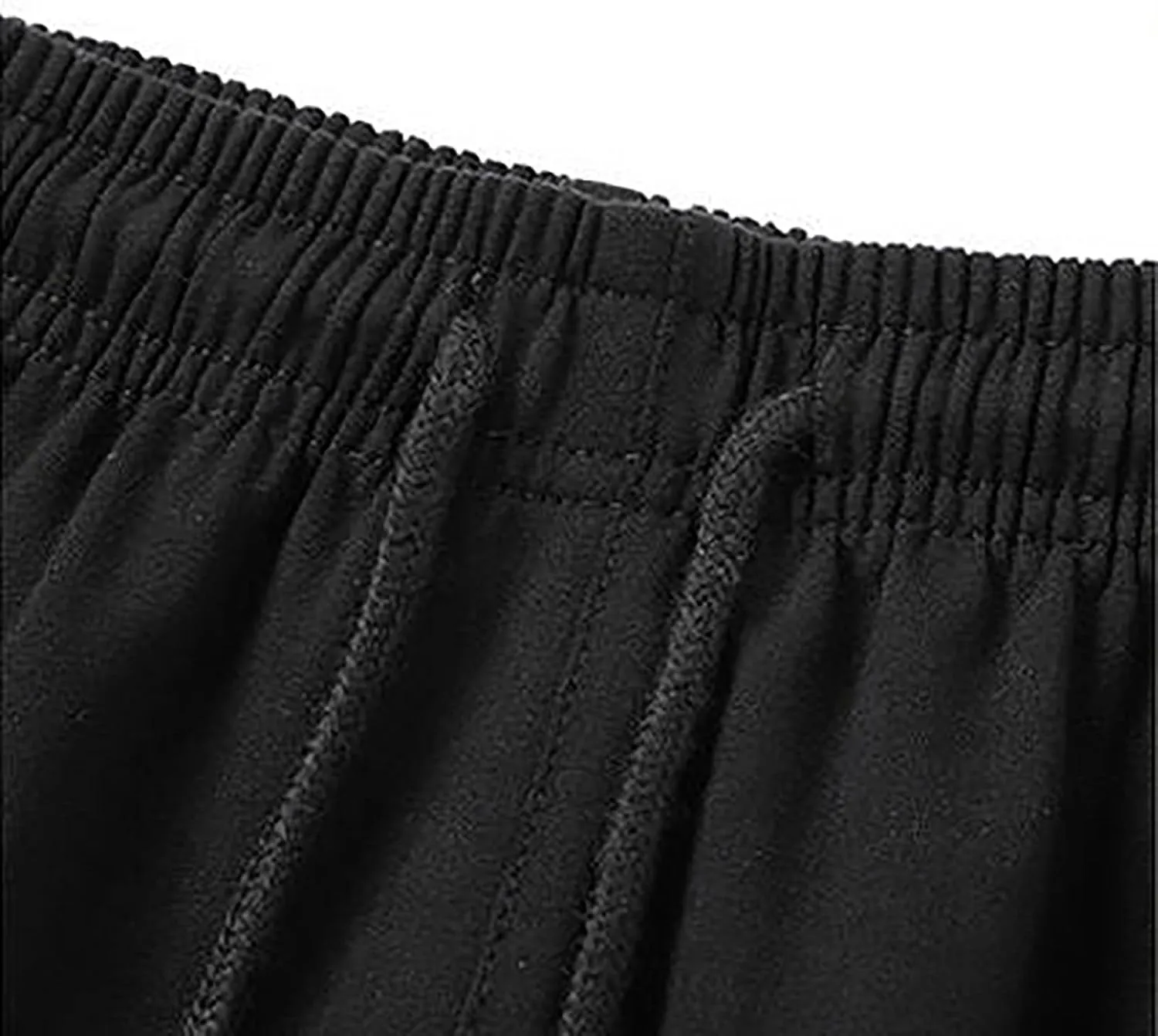 Men Pants Casual Jogger Work Wear Sweatpants with Multiple Pockets Drawstring Waist Cargo Chino Pant