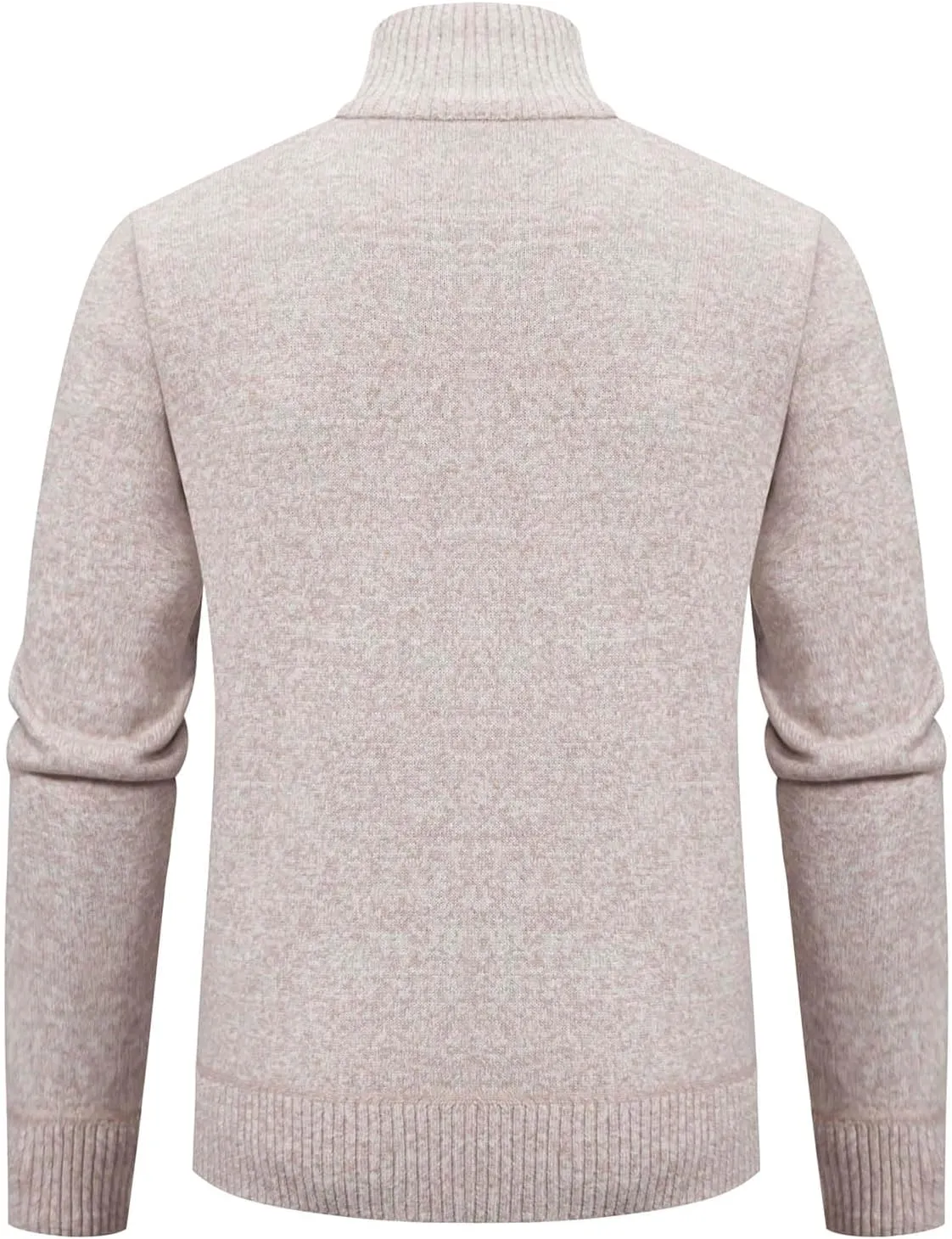 Mylldey Mens Sweater Cardigan Full Zip Knitted Long Sleeve Sweaters Men Workout Outfits