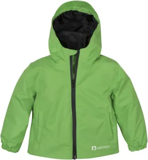OAKI Rain Wind Shell Jacket for Kids/Toddlers, Waterproof, Breathable, Lightweight with Hood