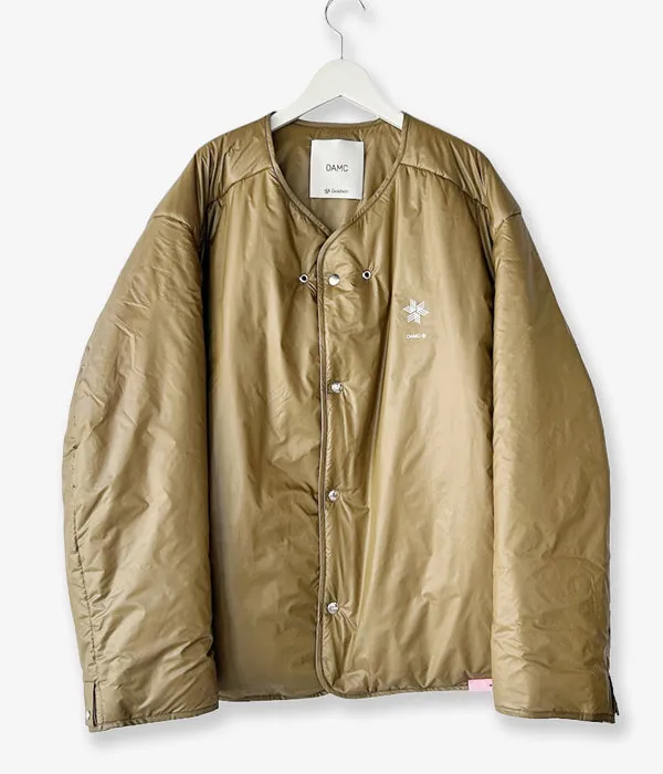 OAMC  Goldwin/INSULATED LINER JACKET (MENS) (CAMEL)