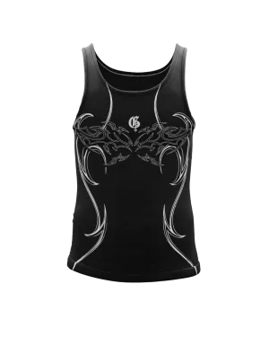 Onyx Black Compression Tank Top