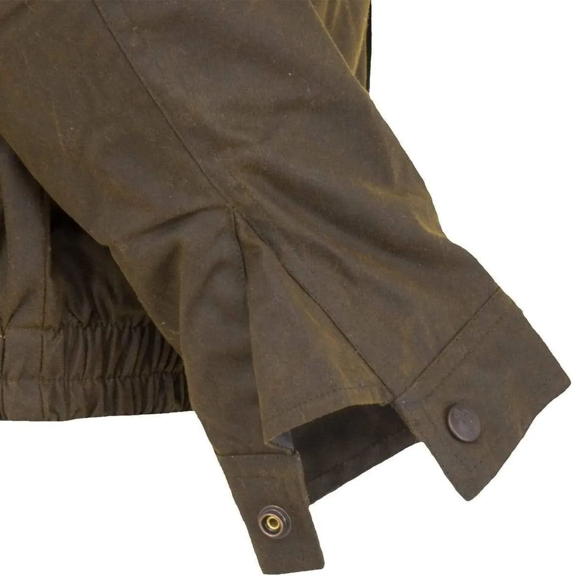 Outback Trading Company Men's 2149 Trailblazer Waterproof Breathable Fleece Lined Cotton Oilskin Western Jacket