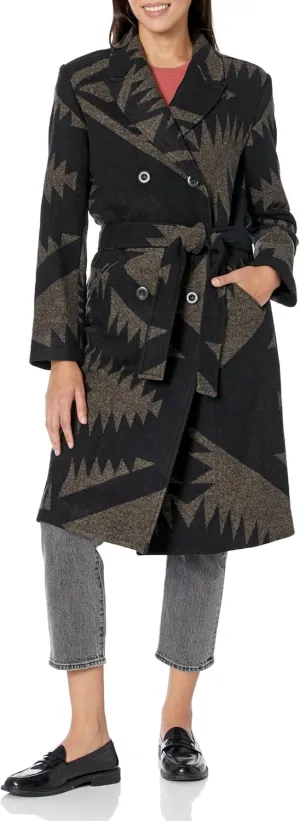 Pendleton Women's Jacquard Trench Coat