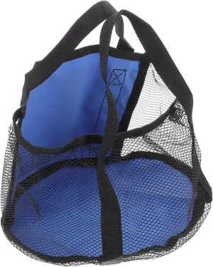 Practical Single Bowling Ball Pouch with Handle Stylish Portable Bowling Bag for Ample Space for Accessories Mesh Design