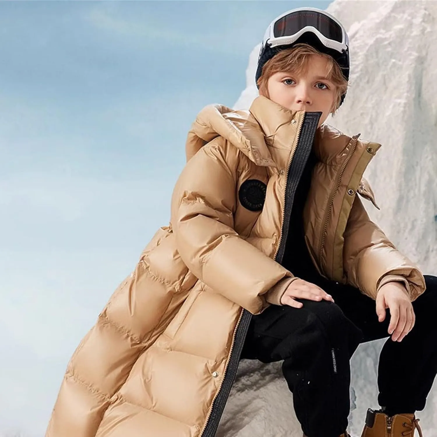 Puffer Jacket Womens Warm Winter 2024 Trendy Puffer Jackets Cotton Padded Coats Fashion Solid Hooded Cold Padded