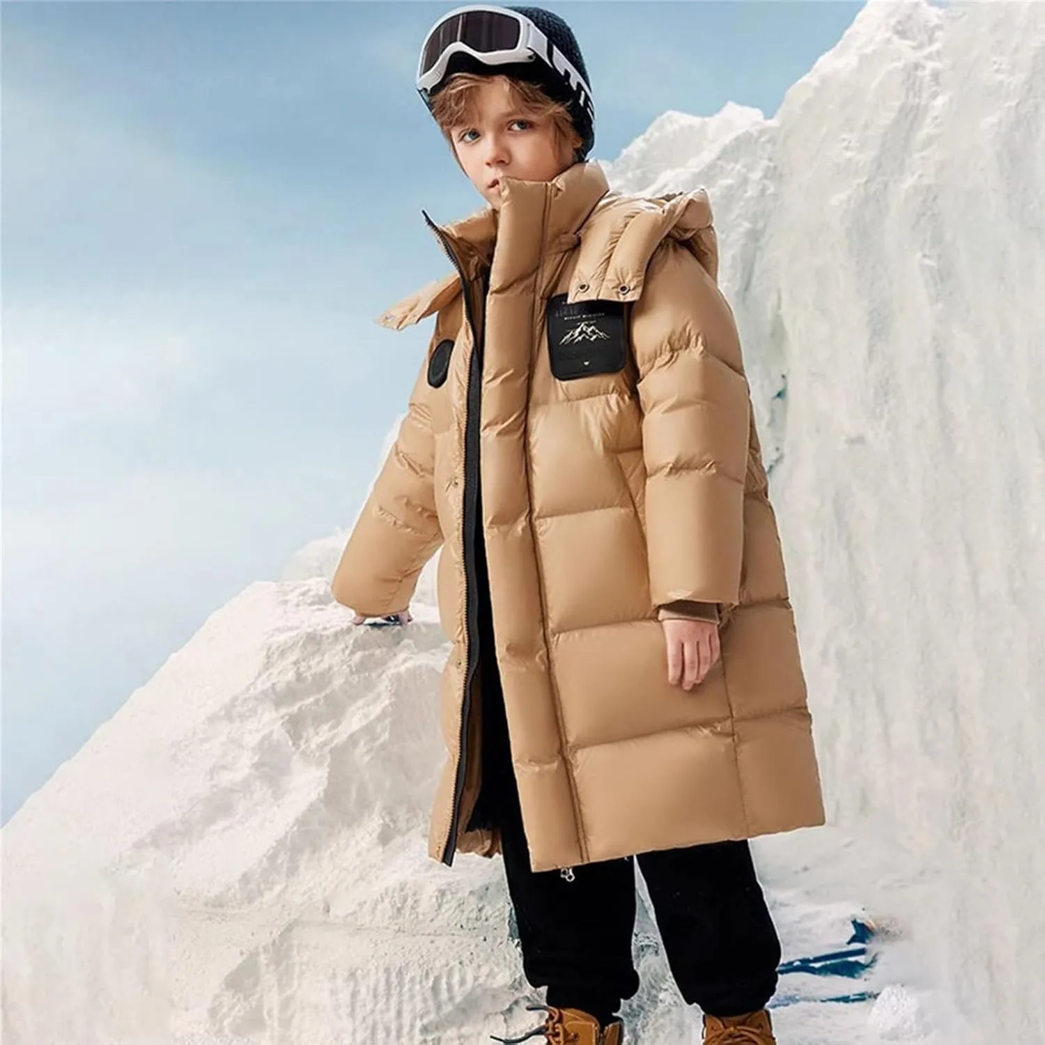 Puffer Jacket Womens Warm Winter 2024 Trendy Puffer Jackets Cotton Padded Coats Fashion Solid Hooded Cold Padded