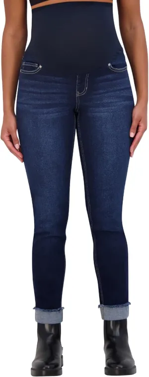 Savi Parker Womens Maternity Jeans Over The Belly - Pregnancy Clothes for All Seasons, Maternity Pants