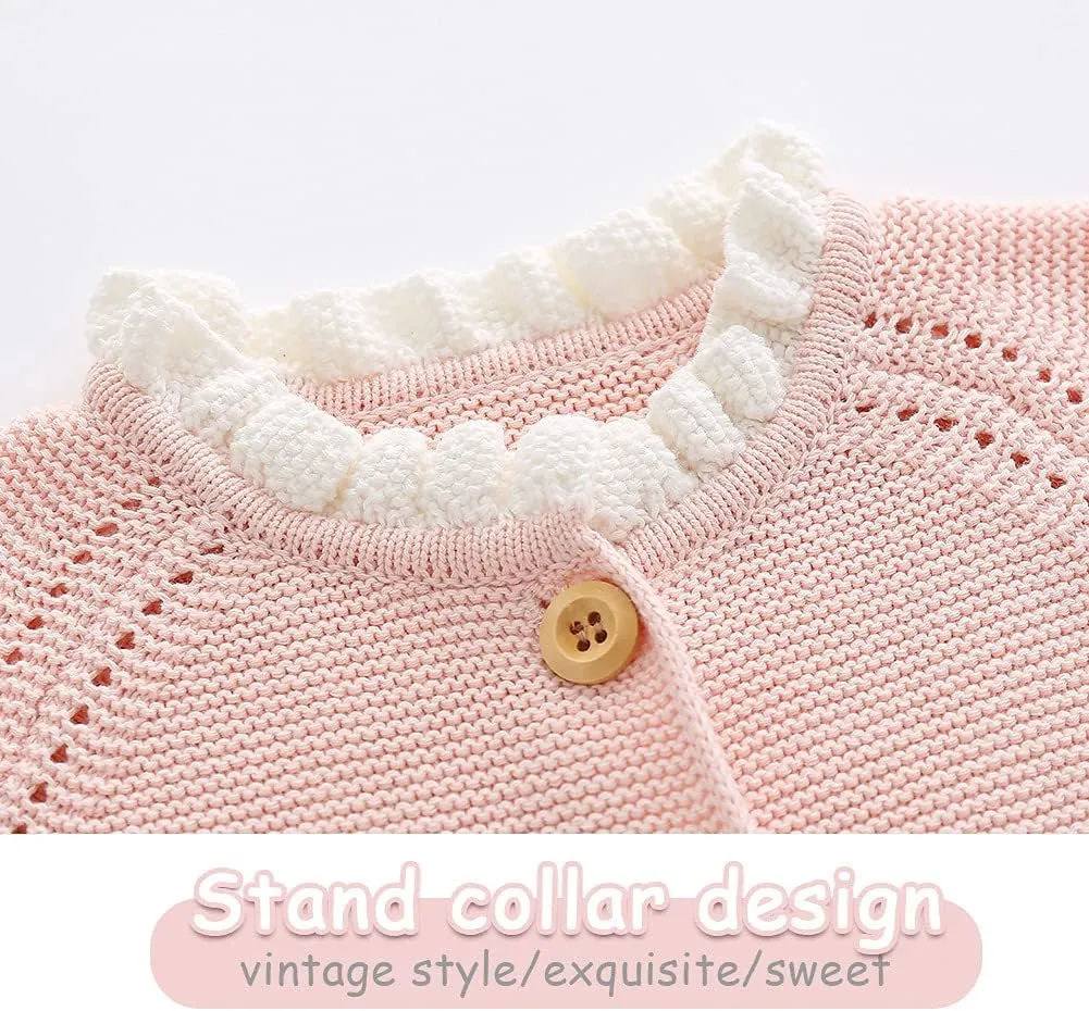 Simplee kids Baby Girls' Fall Winter Cardigan Sweaters Coats Outfits for Toddlers