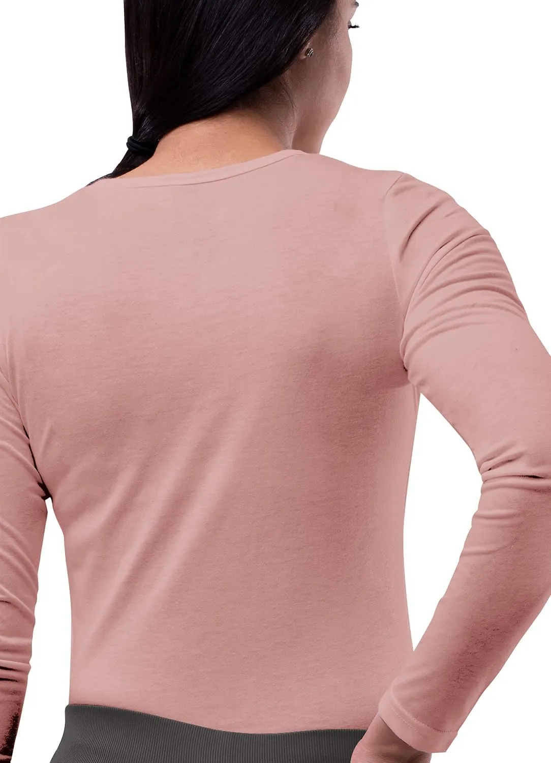 Sivvan Scrubs for Women - Long Sleeve Comfort Underscrub Tee 3-Pack